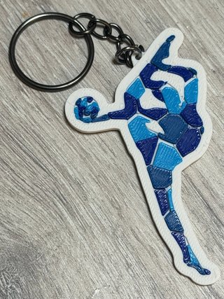 Llavero en 3D