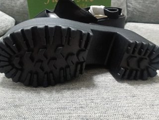 Sandalias Negras Just Me Talla 37