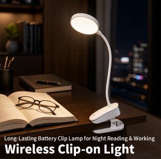 Lampada LED a Clip MULIN Ricaricabile