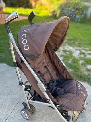 Silla de paseo I'COO Pluto marrón