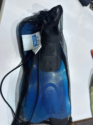 Aletas de Buceo Azules Talla 36/37