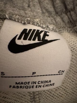 Pantalón chándal Nike gris unisex