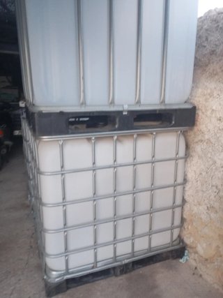 Depósito de agua IBC 1000L