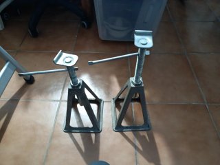 Set de 2 Caballetes de Apoyo