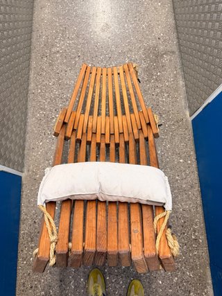 Tumbona Plegable de Madera (teak)