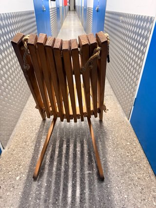 Tumbona Plegable de Madera (teak)