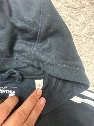 Talla M Chaqueta Adidas Negra Triple Linea Blanca