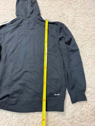 Talla M Chaqueta Adidas Negra Triple Linea Blanca