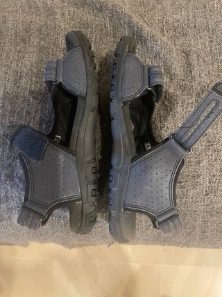 Sandalias Geox Hombre Azul/Gris