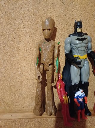 Bonecos Super Heróis Marvel.  Conjunto