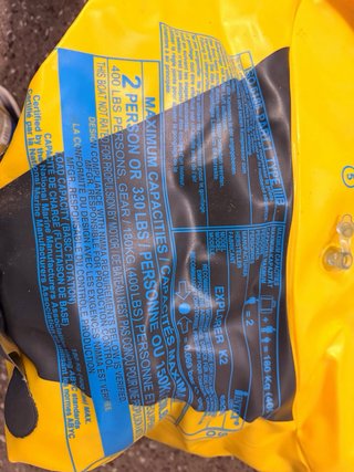 Kayak Hinchable Intex Explorer K2 - incl chalecos