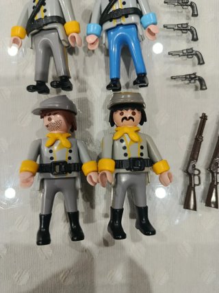 Playmobil Lote Soldados sudistas n.3