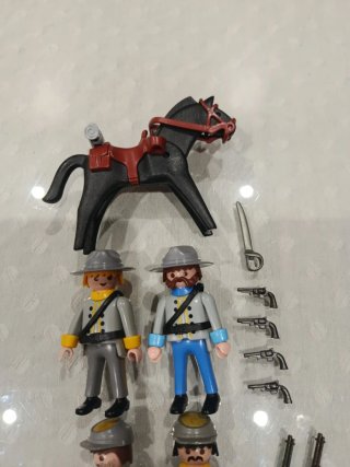 Playmobil Lote Soldados sudistas n.3