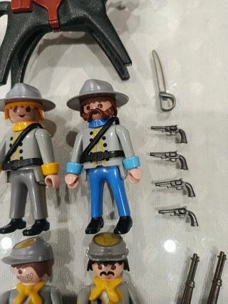 Playmobil Lote Soldados sudistas n.3