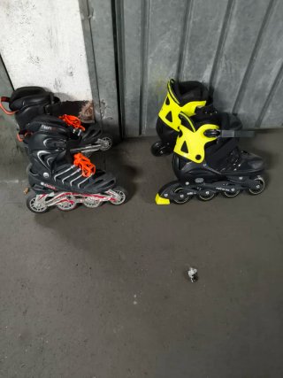 2 Pares de Patines en Línea