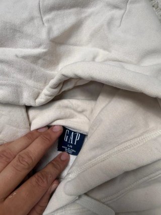 Talla L Sudadera Gap Blanca Con capucha