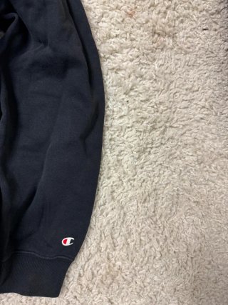 Talla M Sudadera Champion Negra