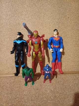 Bonecos Super Heróis Marvel