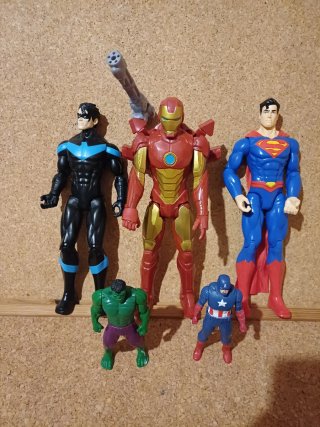 Bonecos Super Heróis Marvel