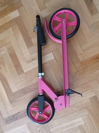 Patinete plegable Evoland rosa