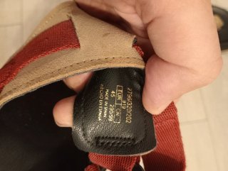 Sandalias Zara Negras y Rojas