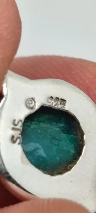 Colgante de Plata y Esmeralda.