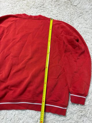 Talla M Sudadera Adidas Vintage Rojo