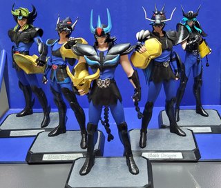 Caballeros negros de bronce Saint Seiya