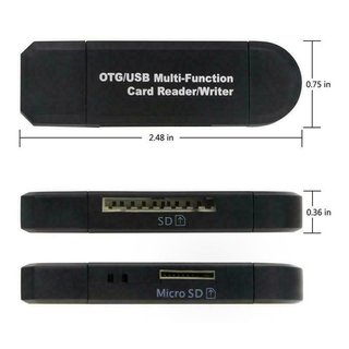 OTG/USB Multi-Function Card Reader/ writer para pc