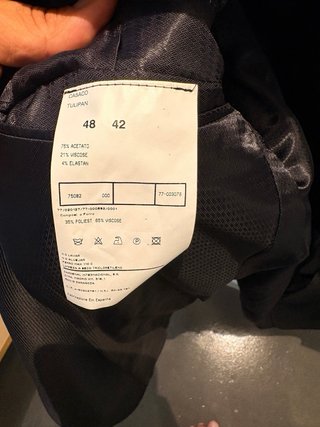 Traje Novio Giovanni Valdi negro.