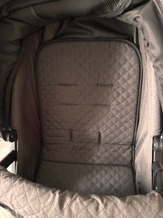 Carrito bebé 3 piezas gris