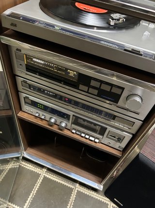 Cadena JVC Módulos + Altavoces Yamaha + Mueble