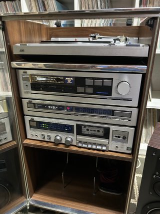 Cadena JVC Módulos + Altavoces Yamaha + Mueble