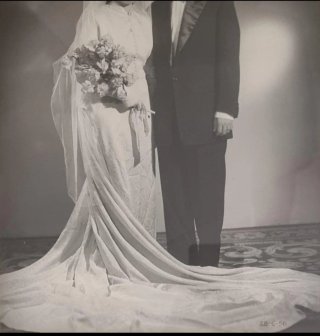 Traje de Novia Vintage Años 50