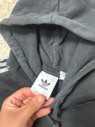Talla L Sudadera Adidas Negra