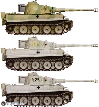 Maqueta Tiger I Early Production (Kharkov) 1/35