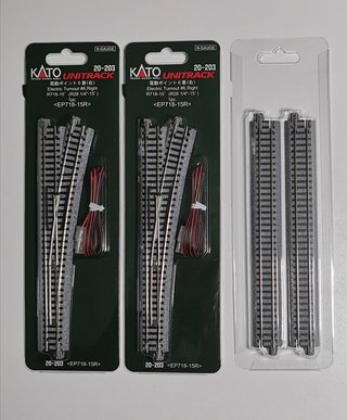 KATO UniTrack N Crossover Maqueta Tren Eléctrico