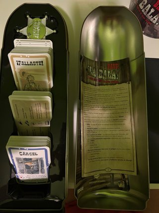 Juego de cartas Bang! ¡La Bala!