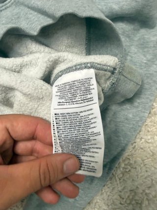 Talla XS Sudadera Nike Gris con Capucha