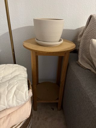 Juego de 3 Mesas Auxiliares de Madera
