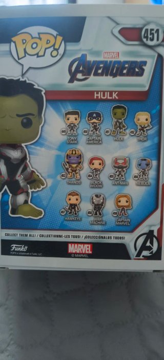 Funko Pop Hulk Avengers 451