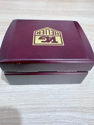 Caja reloj Tag Heuer vintage Swiss made