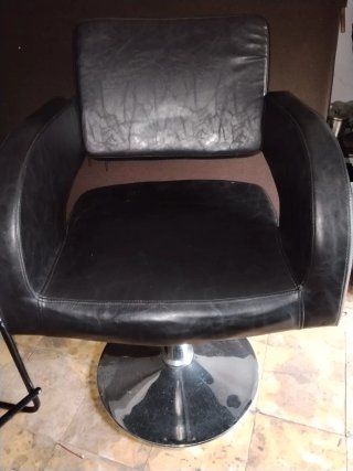 2 Sillones de Peluquería Negros
