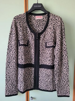 Giacca donna IMMAGINE fantasia leopardata