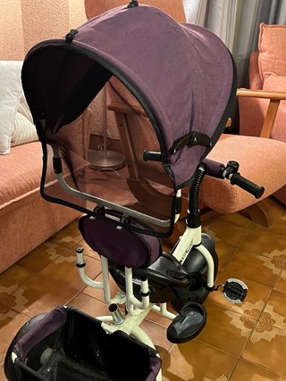 Triciclo Evolutivo HomCom Lovely Morado