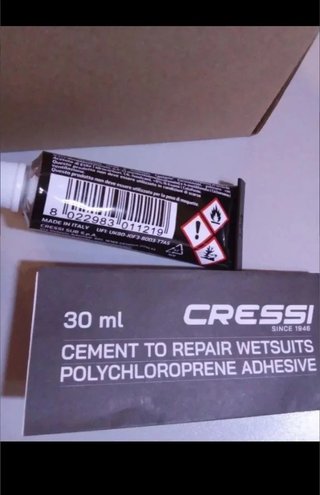 ☸️Cola de neopreno Cressi 1 bote