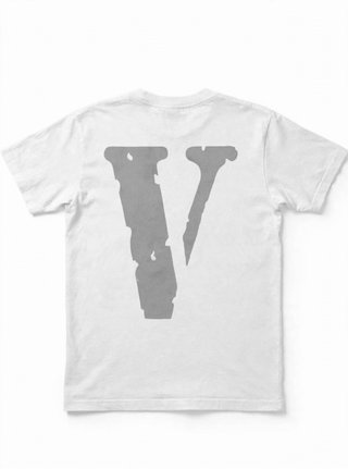 Camiseta VLONE V Gris Reflectante