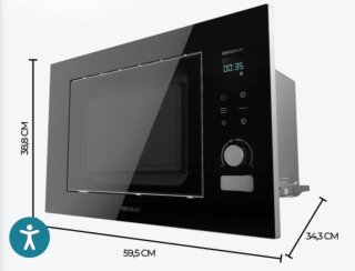 Microondas Cecotec Grandheat 2090 build-in touch