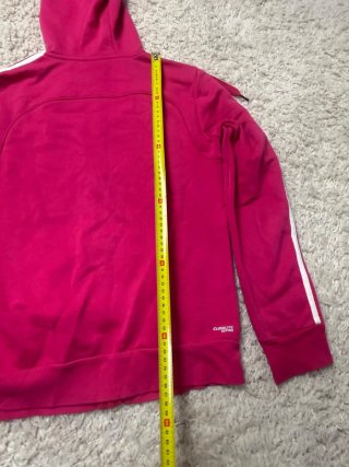 Talla S Chaqueta Adidas Fucsia Triple Linea Blanca