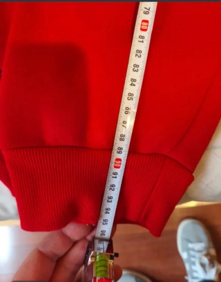 Sudadera y pantalón rojo New Yorker talla S